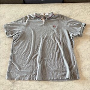 Tommy Bahama Gray Polo Shirt Classic Design